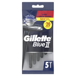 GILLETTE | BLUE II | Razor Disposable 5 Pieces