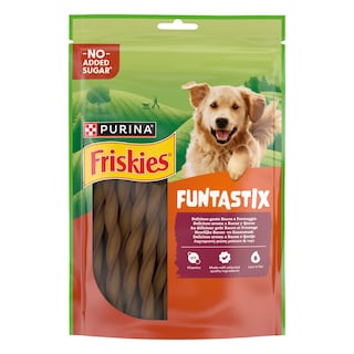 FRISKIES | Snack Σκύλωv Funtastix Μπέικον και Τυρί 175g