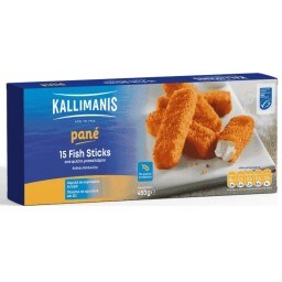 KALLIMANIS | Fish Sticks Φιλέτο Μπακαλιάρου 450g