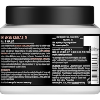 SYOSS | Μάσκα Μαλλιών Intense Keratin 400ml