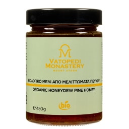 VATOPEDI MONASTERY | Μέλι Πεύκου Bio 450g