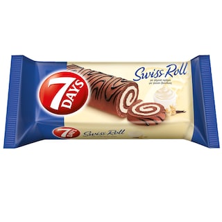 7DAYS | Swiss Rolls Vanilla 200g