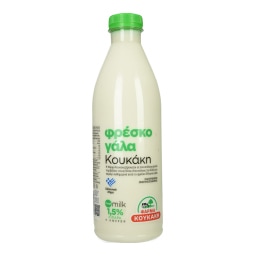 ΦΑΡΜΑ ΚΟΥΚΑΚΗ | Γάλα Φρέσκο Ελαφρύ 1.5% Λιπαρά 1 Lt
