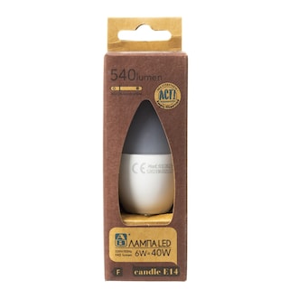 ΑΒ | Lamp Candle E14 5.6W 1 Piece