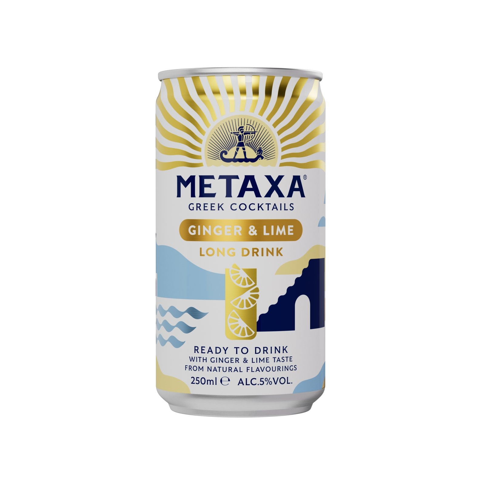 METAXA Cocktail Ginger Lime 250ml