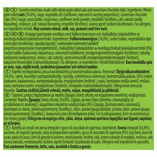 NATURE VALLEY | Μπάρες Δημητριακών Crunchy Chocolate Chips 5x42g