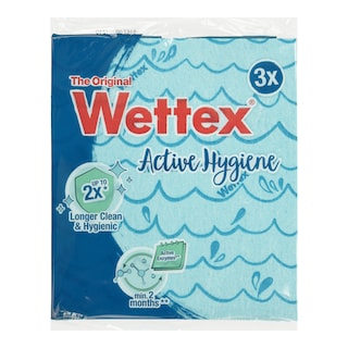 WETTEX | Σπογγοπετσέτα Active Hygiene Νο1 3 Τεμάχια