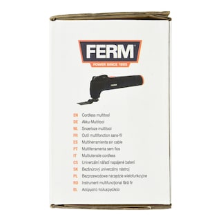 FERM | Πολυεργαλείο Ασύρματο 12V 1.5Ah 1 Τεμάχιο