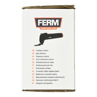 FERM | Πολυεργαλείο Ασύρματο 12V 1.5Ah 1 Τεμάχιο