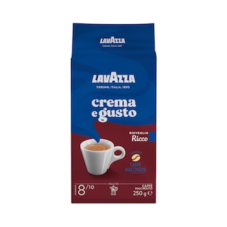 LAVAZZA | Καφές Espresso Crema Gusto Ricco Αλεσμένος 250g