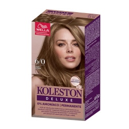 KOLESTON | Βαφή Μαλλιών 6/0 Σκούρο Ξανθό Deluxe Kit 1 Τεμάχιο