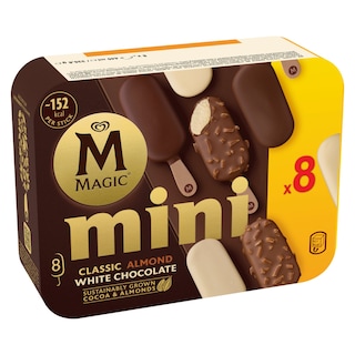 MAGIC | Παγωτό Classic Almond White Chocolate 8x42.1g