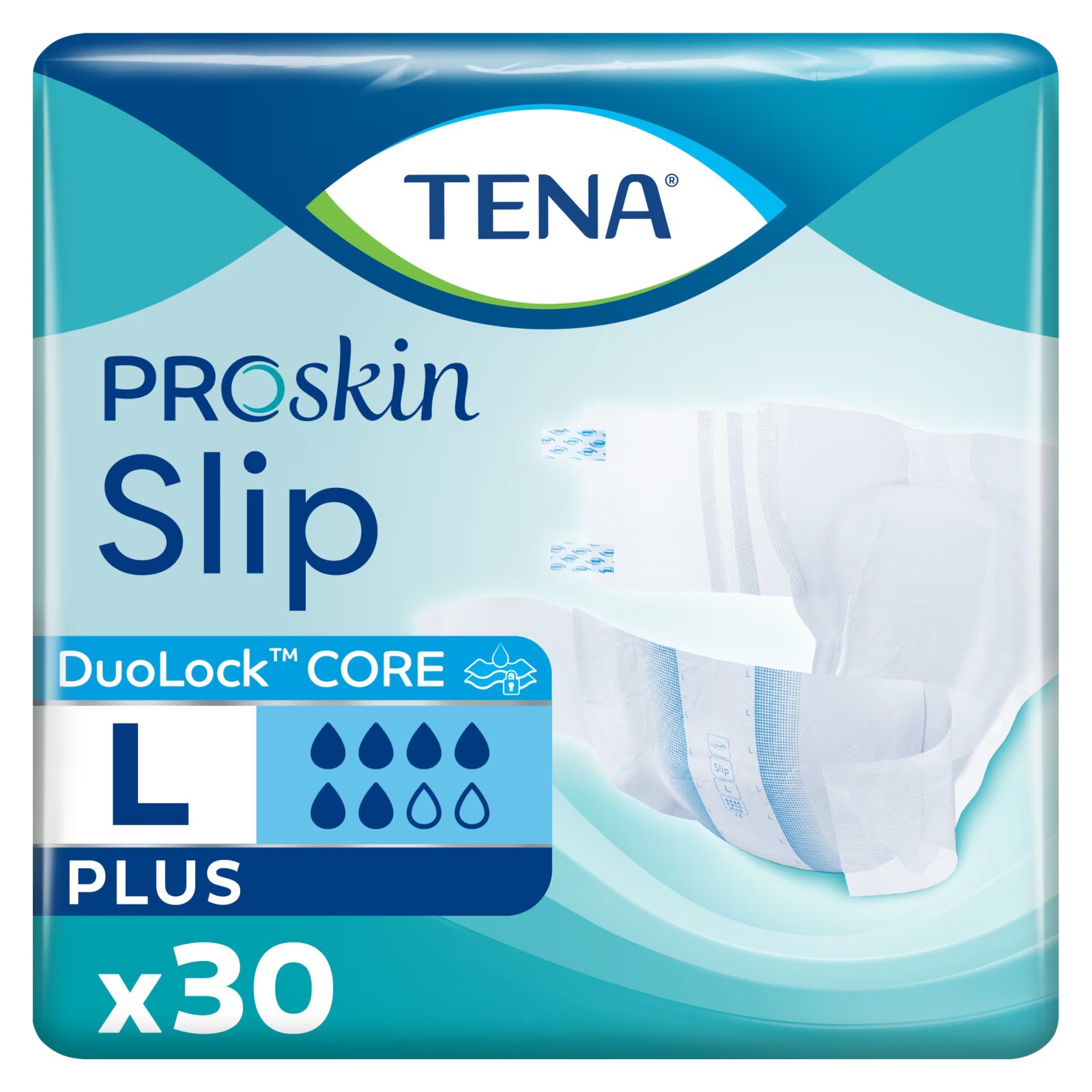 Πάνες Ακράτειας Slip Plus Large 30 Τεμάχια