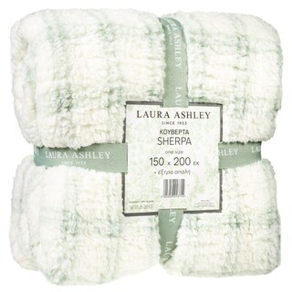 LAURA ASHLEY | Κουβέρτα Sherpa 150x200cm 1 Τεμάχιο