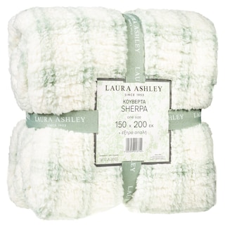 LAURA ASHLEY | Κουβέρτα Sherpa 150x200cm 1 Τεμάχιο