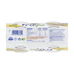 FRUYO | Επιδόρπιο Στραγγιστού Γιαουρτιού 0% Μπανάνα 2x150g