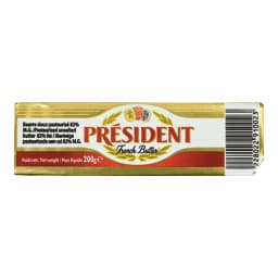 PRESIDENT | Βούτυρο Ανάλατο 82% 200g