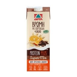 ΔΕΛΤΑ | Ρόφημα Βρώμης Protein Plus Πορτοκάλι Κακάο 1lt