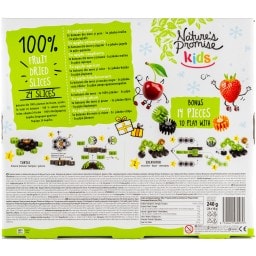 NATURE'S PROMISE | Αποξηραμένα Φρούτα Λωρίδες Χριστουγεννιάτικο Ημερολόγιο 240g