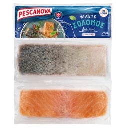PESCANOVA | Σολομός Φιλέτο Ατλαντικού με Δέρμα 250g