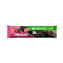 NUTRI VALLEY | Μπάρα Πρωτεΐνης Φράουλα 80g
