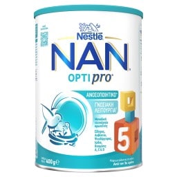 NAN | Γάλα Νηπιακό Σκόνη Optipro Νο5 3+ Ετών 400gr