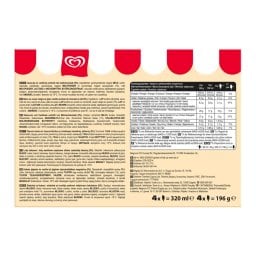 ALGIDA | Παγωτό Originals Κακάο & Βανίλια 4x49g