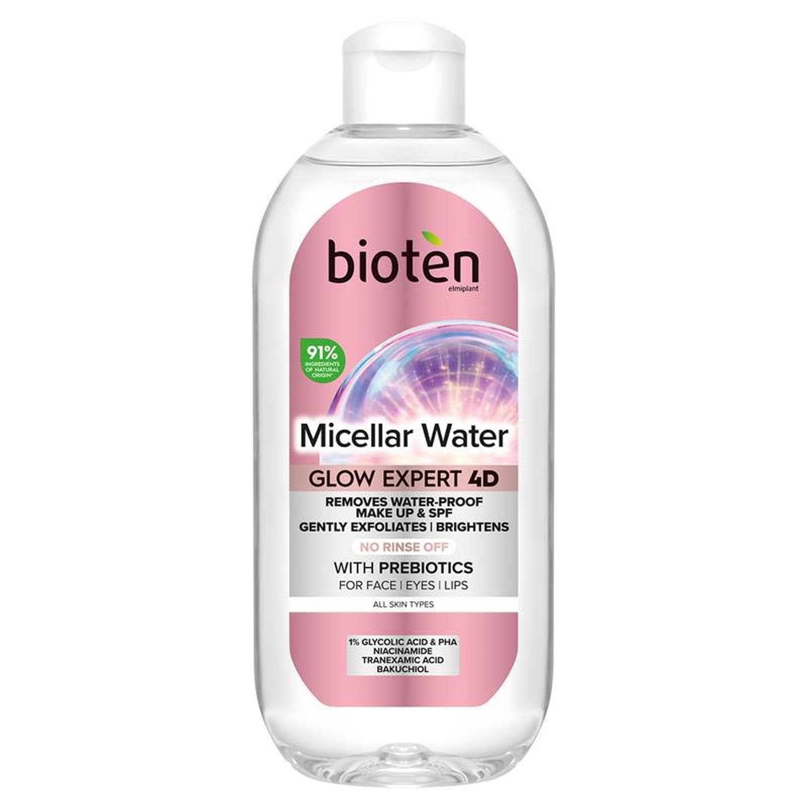 Νερό Καθαρισμού Glow Expert 4D 400ml