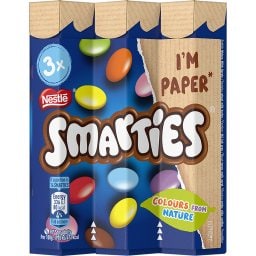 SMARTIES | Κουφετάκια Γεμιστά Σοκολάτα Γάλακτος 3x34g