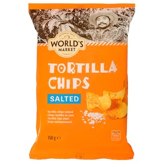 WORLD'S MARKET | Τσιπς Τορτίγια με Αλάτι 150g