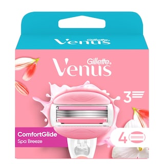 GILLETTE | VENUS SPA | Ανταλλακτικά Ξυριστικής Μηχανής Venus Spa Breeze 4 Τεμάχια