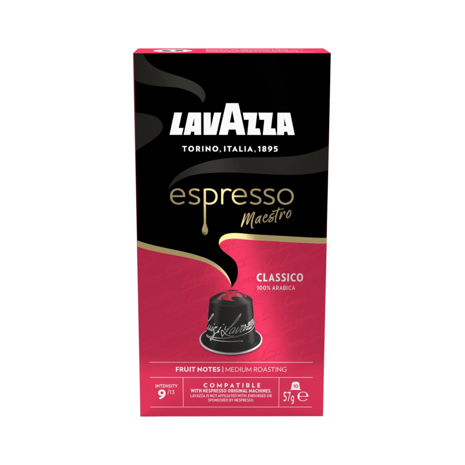 LAVAZZA Κάψουλες Καφέ Espresso Maestro Classico 10x5.7g