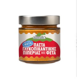 Πάστα Γλυκοπικάντικης Πιπεριάς με Φέτα 190gr