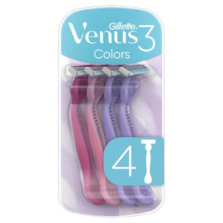 GILLETTE | Ξυραφάκια Venus 3 Colors 4 Τεμάχια