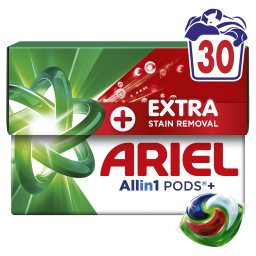 ARIEL | Kάψουλες Πλυντηρίου Ρούχων Allin1 Pods Extra Clean 30 Τεμάχια