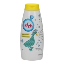ΑΒ KIDS | ΠΑΙΔΙΚΟ ΣΑΜΠΟΥΑΝ ΚΑΙ ΑΦΡΟΛΟΥΤΡΟ RASPBERRY 300 ML