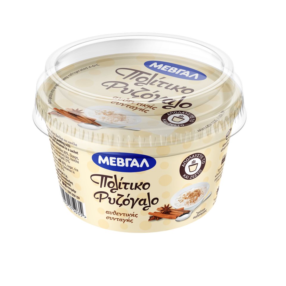 ΜΕΒΓΑΛ Ρυζόγαλο Πολίτικο 150g