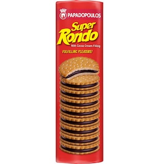 ΠΑΠΑΔΟΠΟΥΛΟΥ | Μπισκότα Super Rondo Γεμιστά με Σοκολάτα 500g