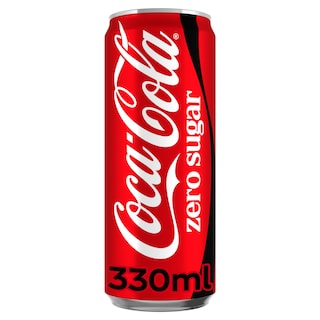 COCA COLA | ZERO | Αναψυκτικό Cola Zero Κουτί 330ml