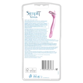 GILLETTE | Ξυραφάκια Simply Venus 3 Λεπίδες 8 Τεμάχια