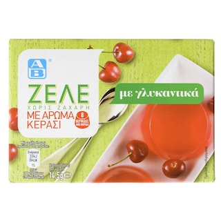 ΑΒ | Ζελέ Κεράσι Χωρίς Ζάχαρη 14.5g