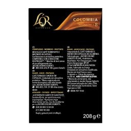 LOR | Κάψουλες Καφέ Espresso Colombia 40x5.2g