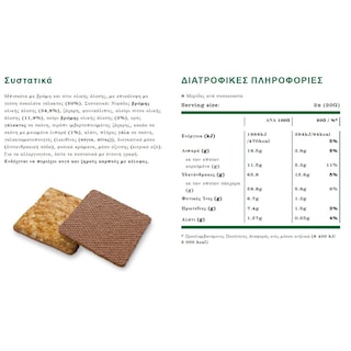NATURE VALLEY | Μπισκότα Βρώμης Crunchy Dipped Σοκολάτα Γάλακτος 8x20g