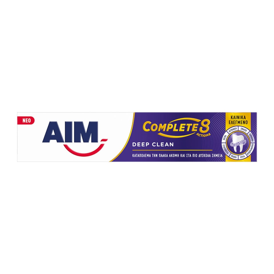 Οδοντόκρεμα Complete 8 Actions Deep Clean 75ml