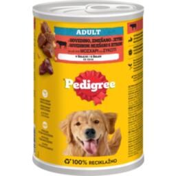 PEDIGREE | Wet Food Dogs Jelly Can Beef 1.2kg