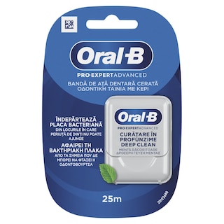 ORAL B | Οδοντικό Νήμα Advanced Deep Clean 25m 1 Τεμάχιο