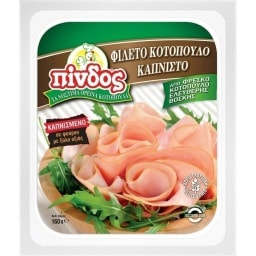 ΠΙΝΔΟΣ | Φιλέτο Κοτόπουλο Καπνιστό Φέτες 160g