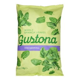 GUSTONA | Σπανάκι Φύλλα Κατεψυγμένα 1kg