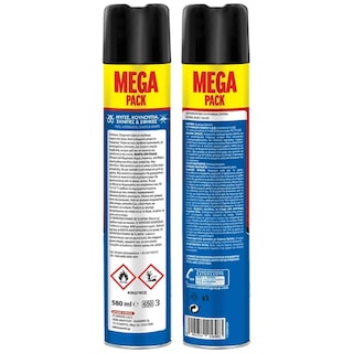 TEZA | Εντομοκτόνο Spray Ιπτάμενα Έντομα 580ml