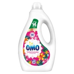 OMO | Yγρό Πλυντηρίου Ρούχων Τροπικά Λουλούδια 34 Μεζούρες
